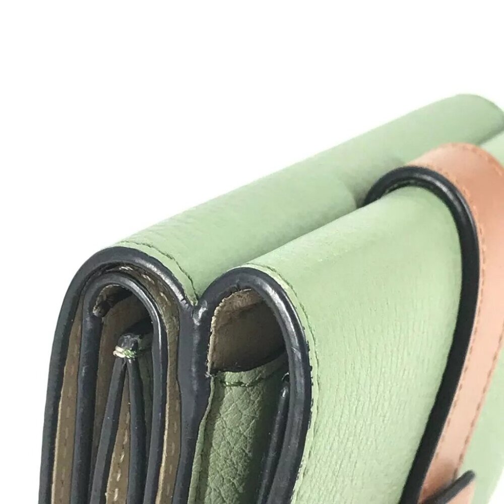 LOEWE anagram Small vertical wallet Compact wallet Trifold wallet - Picture 10 of 15